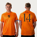 Comma Football Merch 2026 Johan Jersey Dutch #14 Netherlands Team Merch Gift For Fans - Loomnari