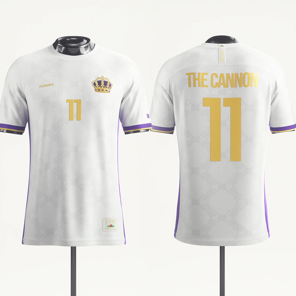 Comma Football Merch 2026 The Cannon Jersey Madrid Edition Jersey Football Fan Gifts - Loomnari