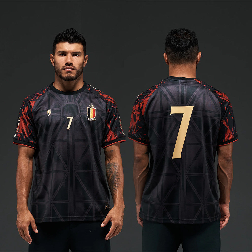 Comma Football Merch 2026 King Kev Heritage Jersey Kevin De Bruyne Belgium World Cup Merch - Loomnari