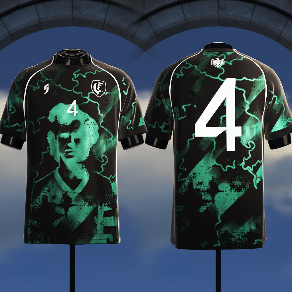 Comma Football Merch 2026 Der Kaiser Number 4 Jersey Franz Beckenbauer Merch Football Fan Gift - Loomnari