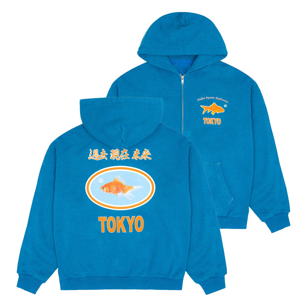 Hidden PPF Merch 2026 Goldfish Zip Hoodie Birthday Presents For Boyfriend - Loomnari