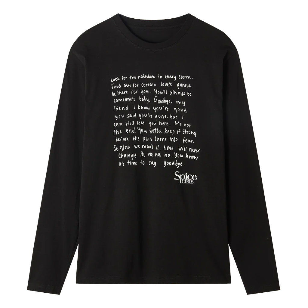 Spice Girls Merch 2026 Goodbye Long Sleeve Shirt Presents For Music Lovers - Loomnari