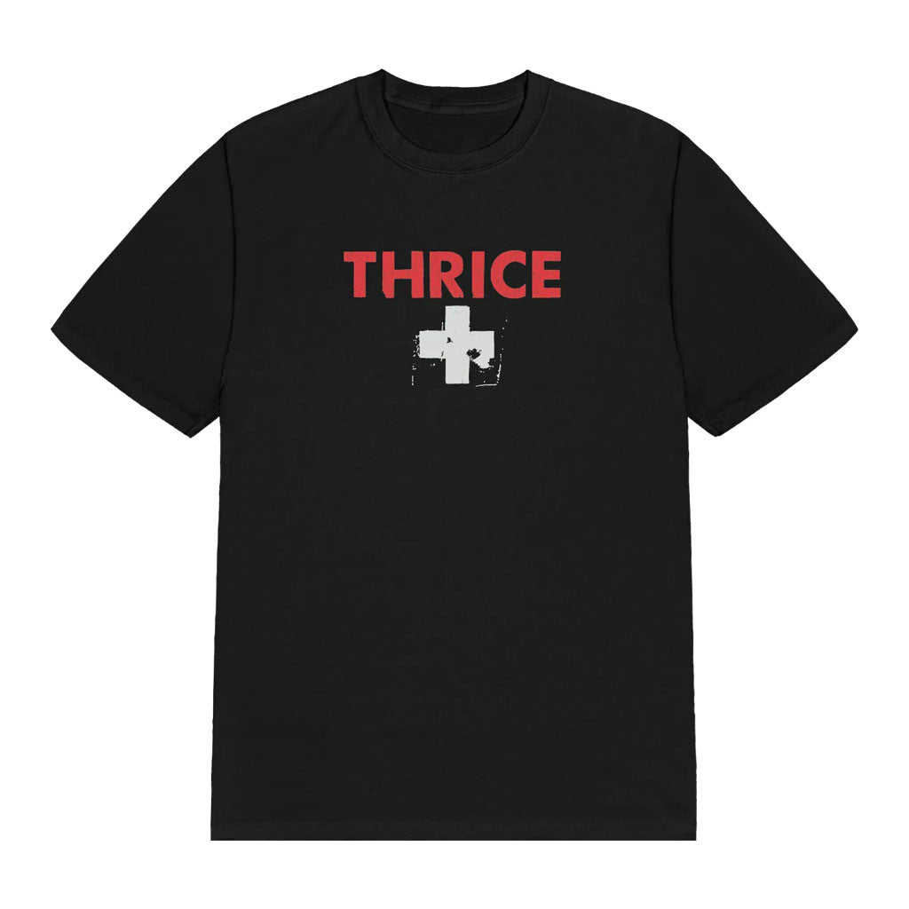Thrice Merch 2026 Ambulance Old School Black T-Shirt Thrice Shirt Gift For Brothers - Loomnari