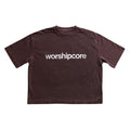 Pray For Me Studios Merch 2026 Worshipcore Cropped T-Shirt Birthday Gift For Sisters - Loomnari