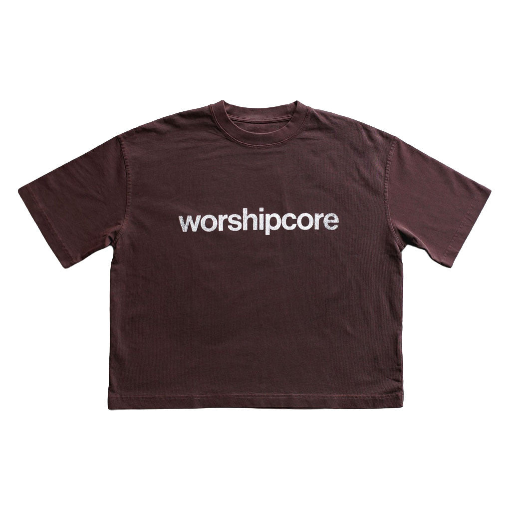 Pray For Me Studios Merch 2026 Worshipcore Cropped T-Shirt Birthday Gift For Sisters - Loomnari