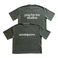Pray For Me Studios Merch 2026 Worshipcore Cropped T-Shirt Gift Ideas For Her - Loomnari