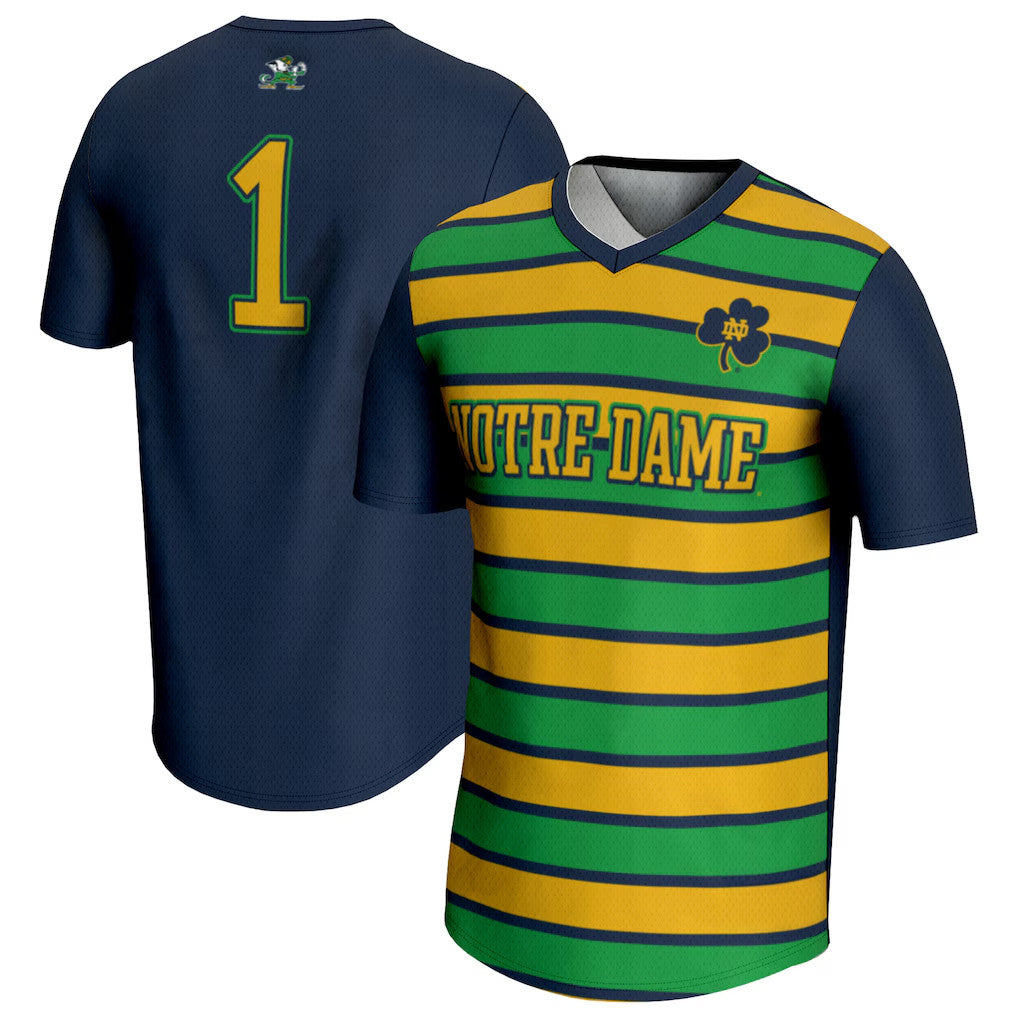 Notre Dame Merch #1 Notre Dame Fighting Irish GameDay Greats Jersey Football Fan Gifts For Him - Loomnari
