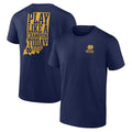 Notre Dame Merch 2026 Notre Dame Fighting Irish Play Like A Champion Today State T-Shirt Navy - Loomnari