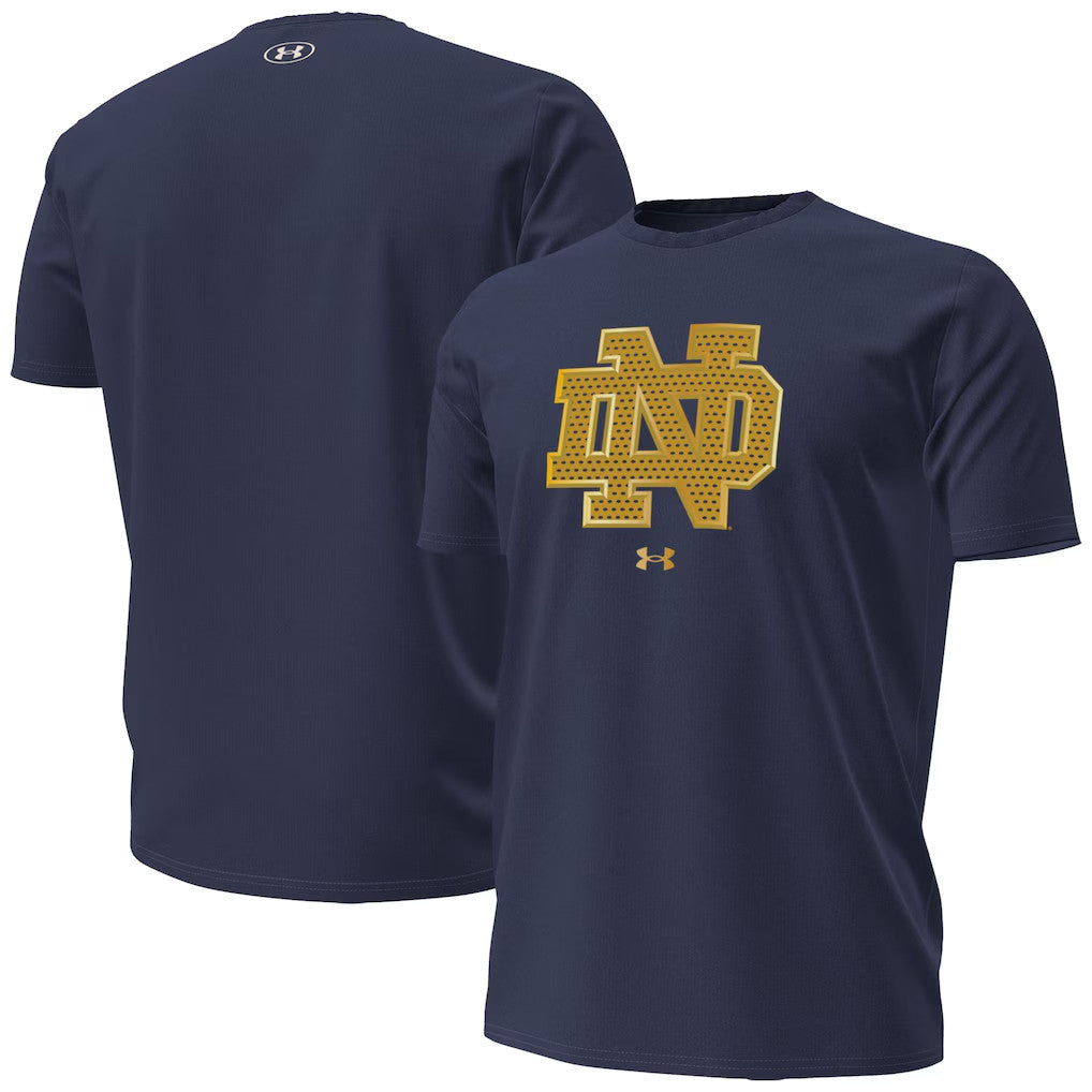 Notre Dame Merch Notre Dame Fighting Irish 2026 Shamrock Series Metallic T-Shirt Gift For Him - Loomnari