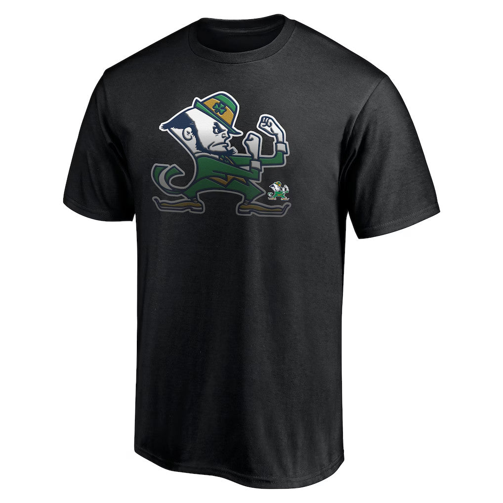 Notre Dame Merch 2026 Notre Dame Fighting Irish Midnight Mascot T-Shirt Black Sport Fans Gifts - Loomnari