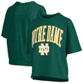Notre Dame Merch 2026 Notre Dame Fighting Irish Arch Logo T-Shirt Best Gift For Sisters - Loomnari