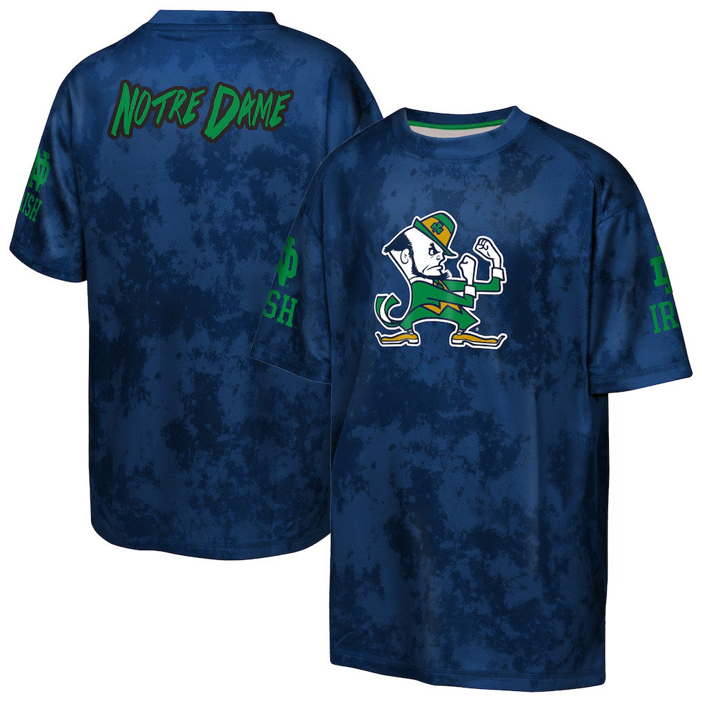 Notre Dame Merch 2026 Navy Notre Dame Fighting Irish T-Shirt Gifts For Sports Lovers - Loomnari