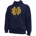 Notre Dame Merch Notre Dame Fighting Irish Under Armour 2026 Shamrock Series Icon Hoodie Navy - Loomnari