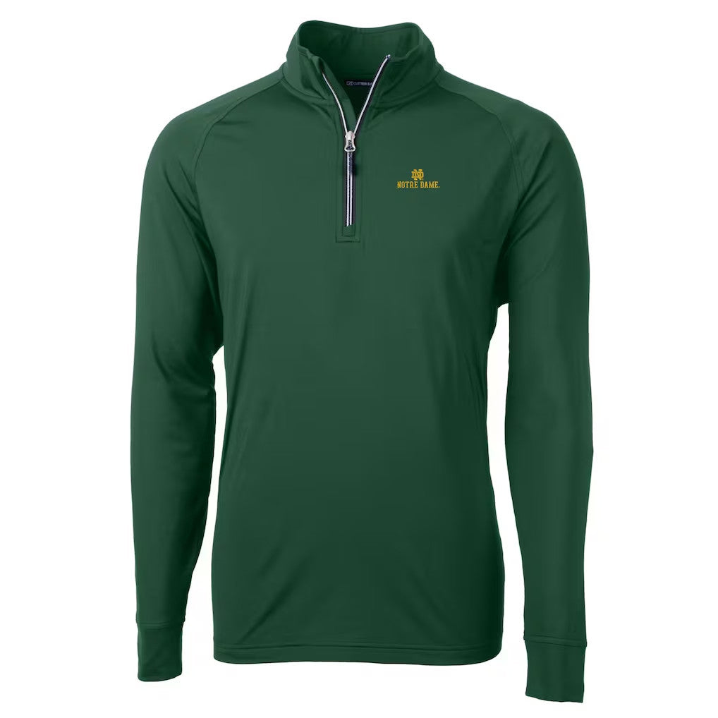 Notre Dame Merch 2026 Notre Dame Fighting Irish Quarter Zip Jacket Birthday Gift For Husband - Loomnari
