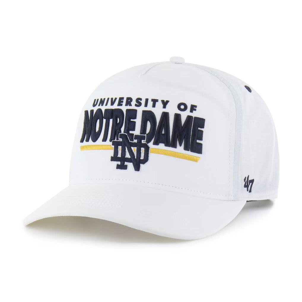Notre Dame Merch 2026 47 White Notre Dame Fighting Irish Hat Embroidered Gifts For Friends - Loomnari