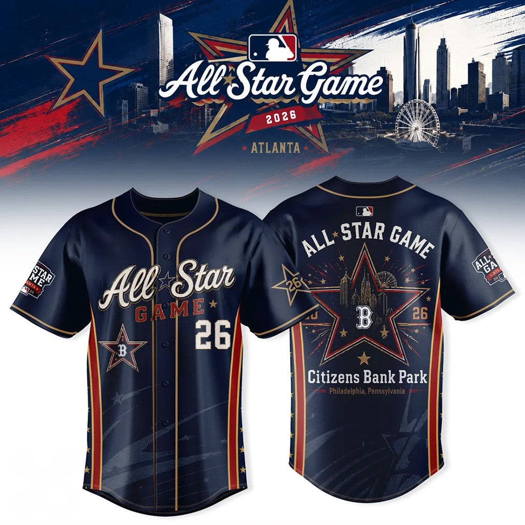 All-Star Game Philadelphia Citizens Bank Park Baseball Jersey 2026 Gift For Baseball Lovers - Loomnari
