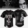 Olivia Dean Merch Tour The Art Of Loving 2026 Baseball Jersey Signed Gifts For Music Fans - Loomnari
