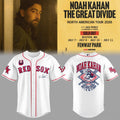 Boston Red Sox X Noah Kahan The Great Divide Tour 2026 At Fenway Park Jersey Noah Kahan Merch - Loomnari