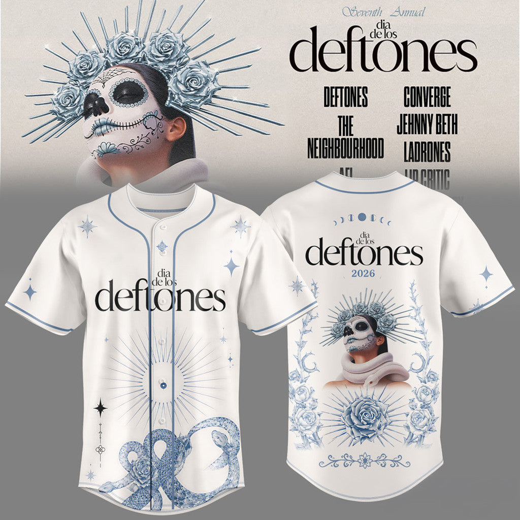 Dia De Los Deftones 2026 Jersey Dia De Los Deftones Merch Best Gift For Music Fans - Loomnari