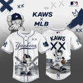 KAWS X New York Yankees 2026 Baseball Jersey NY Yankees Merch Best Gift For Baseball Fans - Loomnari