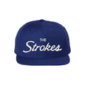 The Strokes Merch 2026 The Strokes Script Logo Snapback Hat Embroidered Gift For Band Fans - Loomnari