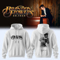 Brandon Flowers On Tour 2026 Signature White Hoodie Brandon Flowers Merch Gift For Husband - Loomnari