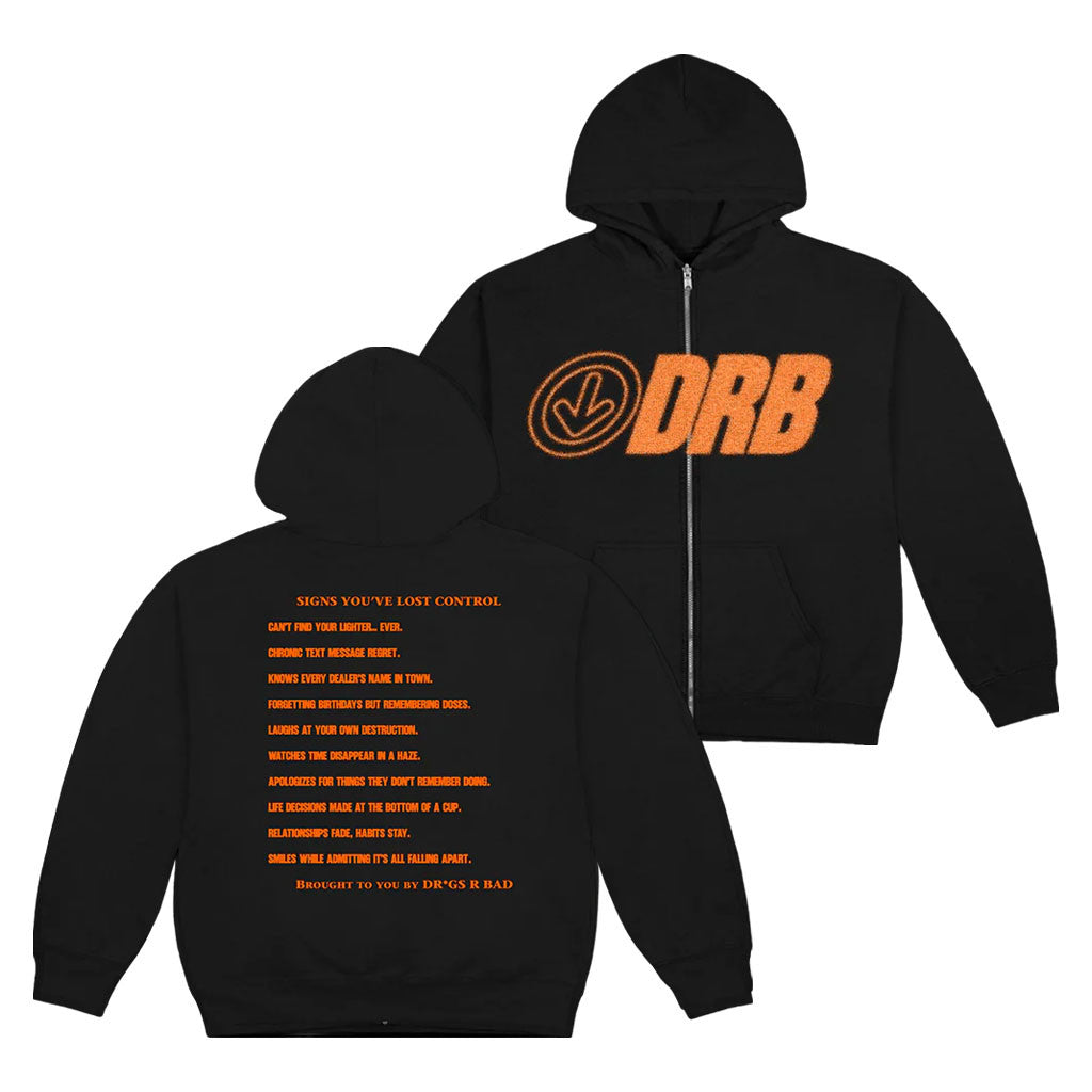 Lucki Merch Lucki Vault 2026 Signs Zip Hoodie BRB Merch Best Gifts For Rapper Fans - Loomnari