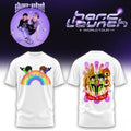 Dan And Phil Announce Hard Launch World Tour Rainbow T-Shirt 2026 Dan And Phil Merch White - Loomnari