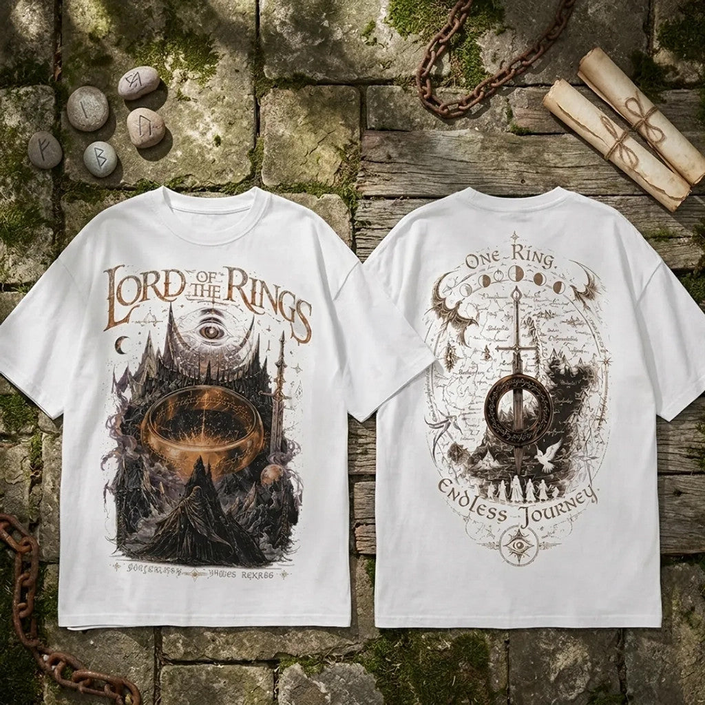 Lord Of The Rings 2026 The One Ring Endless Journey T-Shirt LOTR Merch Gifts For Brothers - Loomnari