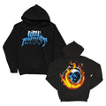 Rise Against Merch 2026 Flamed Heartfist Hoodie Black Gift For Rock Band Fans - Loomnari