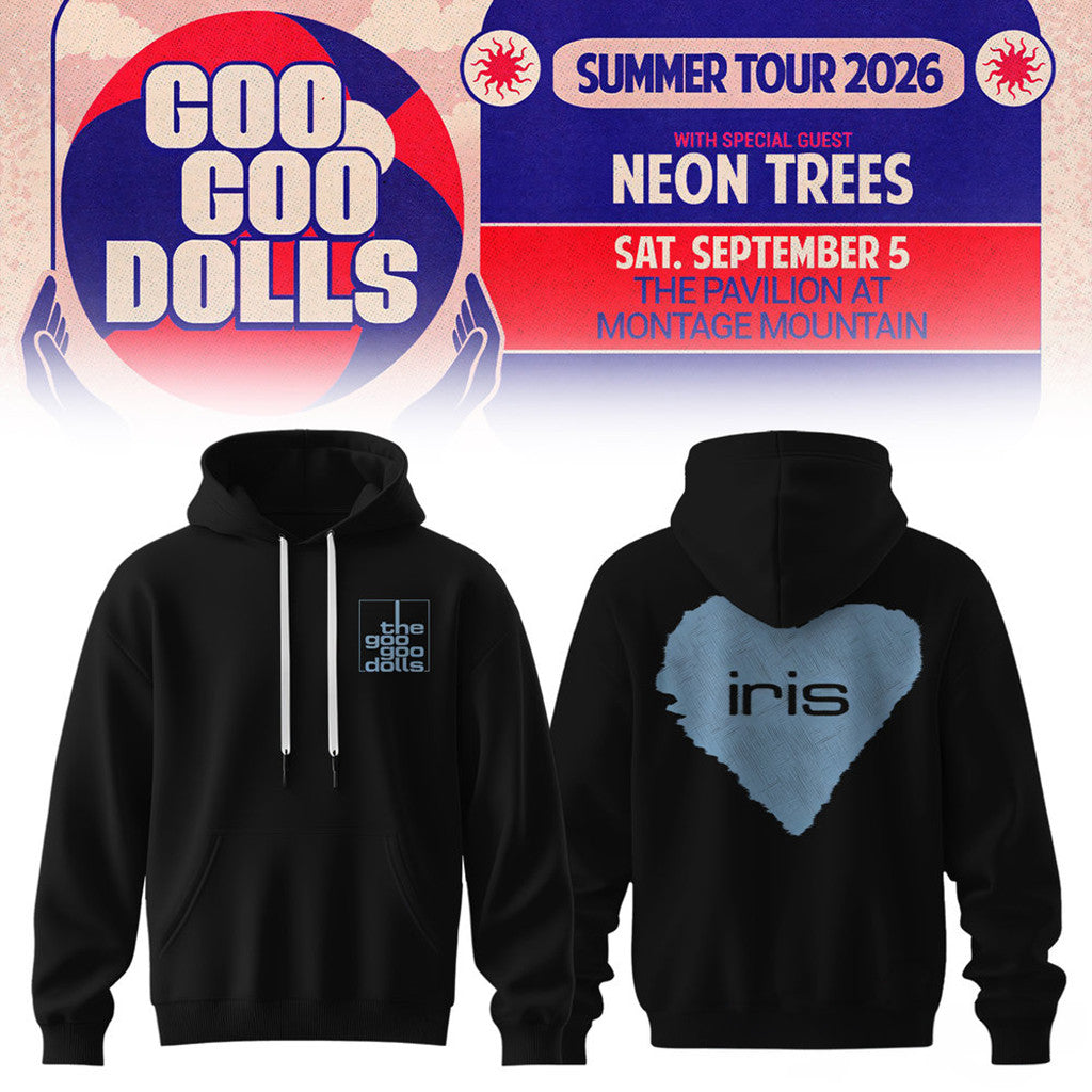 Goo Goo Dolls Summer 2026 Tour Hoodie Iris Hoodie Goo Goo Dolls Merch Gift For Music Lovers - Loomnari