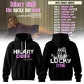 Hilary Duff The Lucky Me Tour 2026 Hoodie Hilary Duff Merch Signed Presents For Music Lovers - Loomnari
