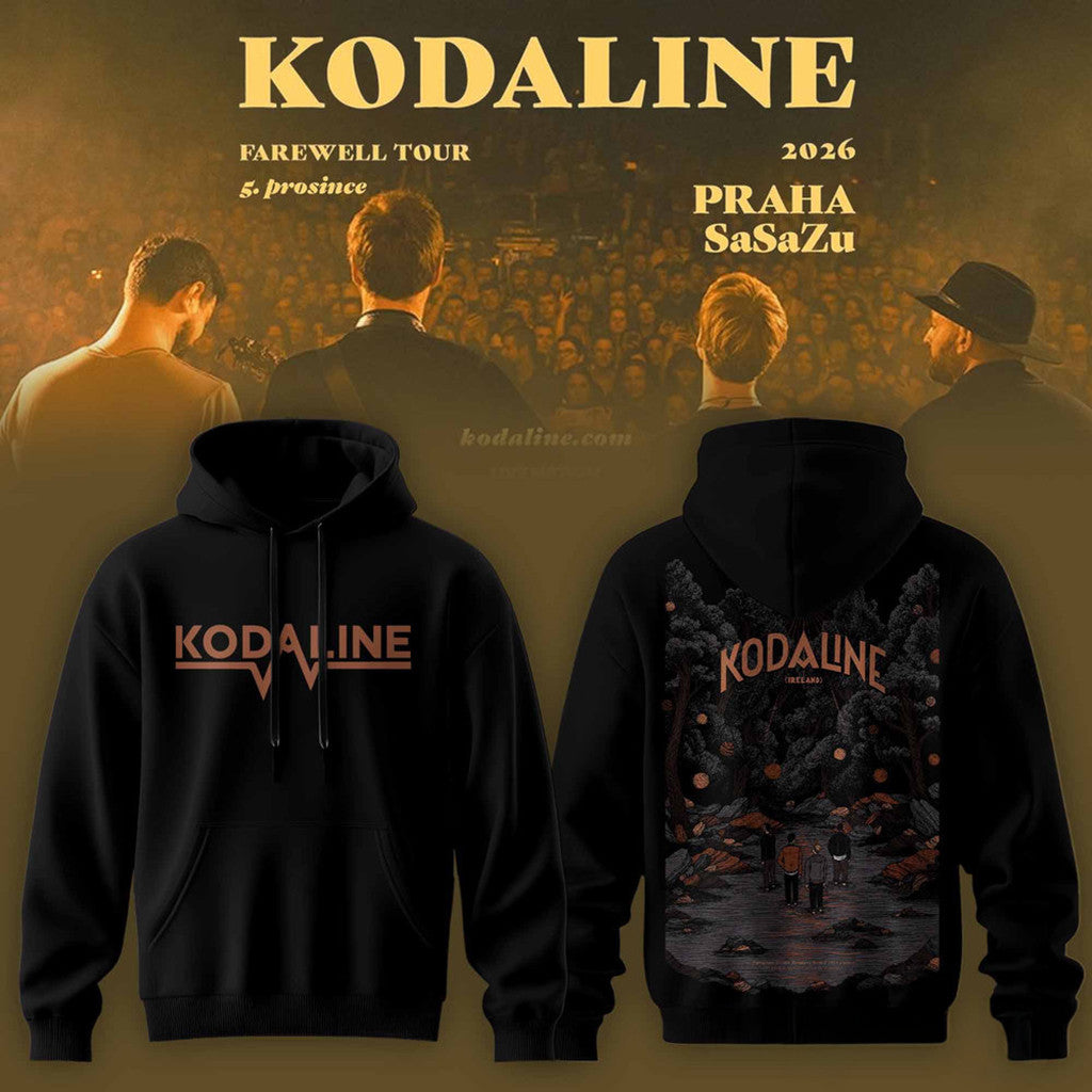 Kodaline Farewell Tour 2026 Vintage Hoodie Kodaline Merch Gifts For A Rock Music Lover - Loomnari