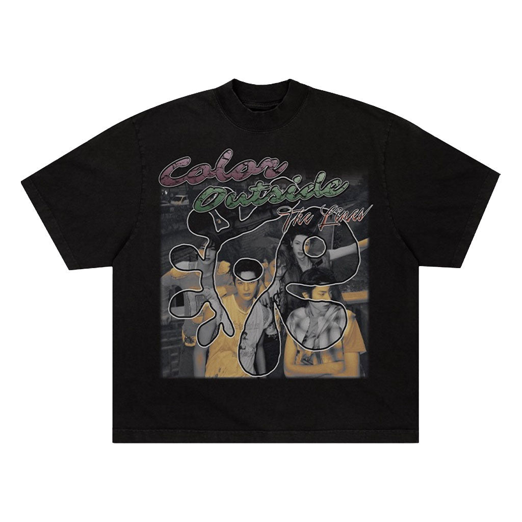 Cortis Merch 2026 Color Outside The Lines T-Shirt Cortis Tour Merch Gift For Kpop Fans - Loomnari