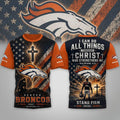Denver Broncos Faith Family Football Shirt 2026 Denver Broncos Merch Christian Gifts Ideas - Loomnari