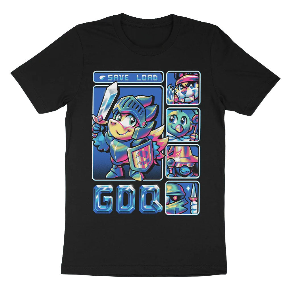 Games Done Quick Merch 2026 GDQ Quick Quest T-Shirt Save Load Shirt Gift For Game Lovers - Loomnari