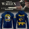 Morgan Wallen X Michigan Wolverines Merch MW Still The Problem Tour 2026 Hoodie Music Fan Gift - Loomnari