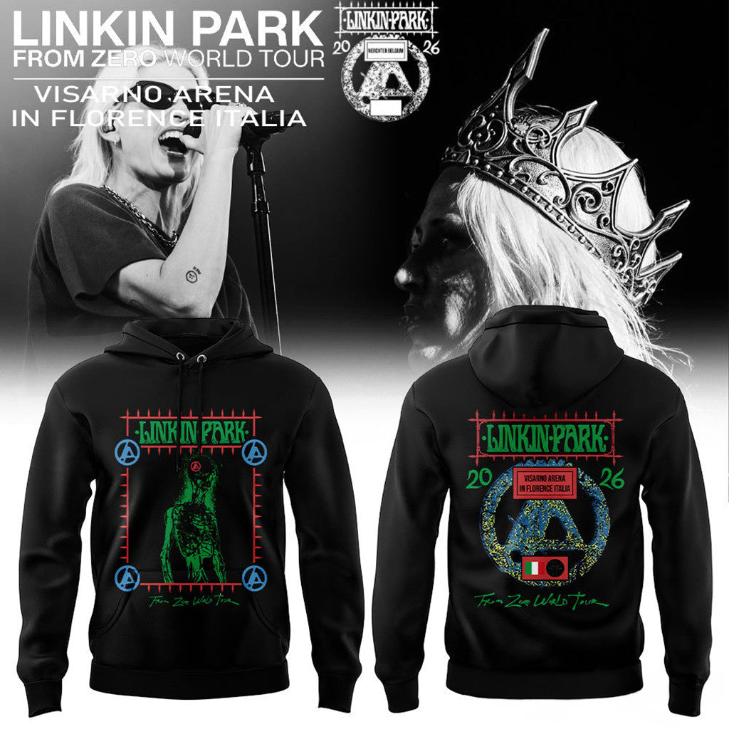 Linkin Park From Zero World Tour 2026 At Visarno Arena Hoodie Linkin Park Merch Gift For Fans - Loomnari