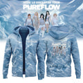 Le Sserafim Pureflow Tour 2026 Signature Zip Hoodie Le Sserafim Merch Best Gift For Music Lover - Loomnari