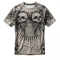 My Babysitter's A Vampire Gord Skull Compression Shirt Rash Guard Gifts For Brothers - Loomnari