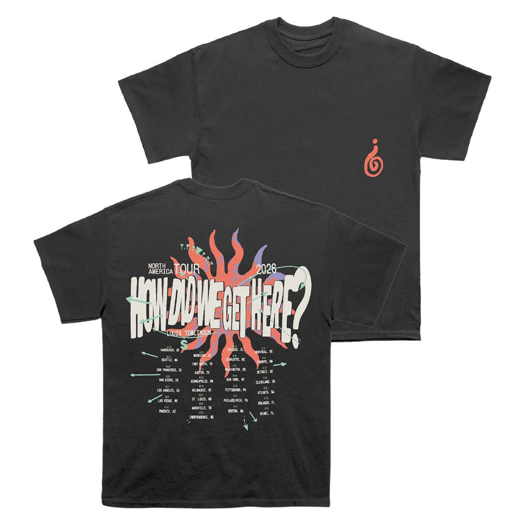 Louis Tomlinson Merch 2026 How Did We Get Here North America Tour T-Shirt Present For Music Fan - Loomnari