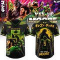 Oregon Ducks X Godzilla Football Jersey Dante Moore #5 Oregon Ducks Merch Gift For Brothers - Loomnari