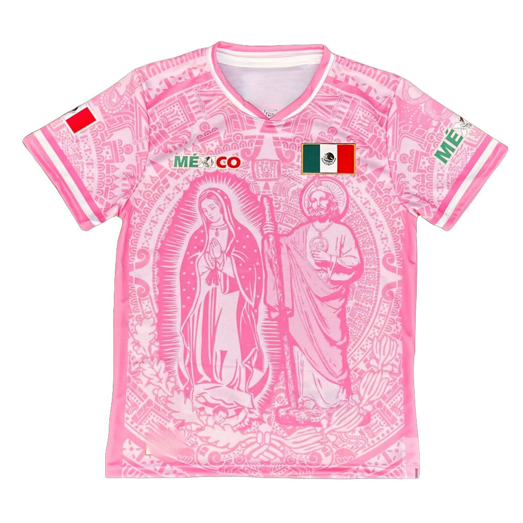 Virgin Mary And Saint Jude Mexico Soccer Football Jersey Shirt Best Gifts For Him - Loomnari