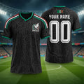 Personalized Mexico 2026 Third Black Football Jersey Shirt Unique Gifts For Husband - Loomnari