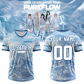 Personalized Le Sserafim Pureflow Tour 2026 Signature Jersey Le Sserafim Merch Gift For Fans - Loomnari