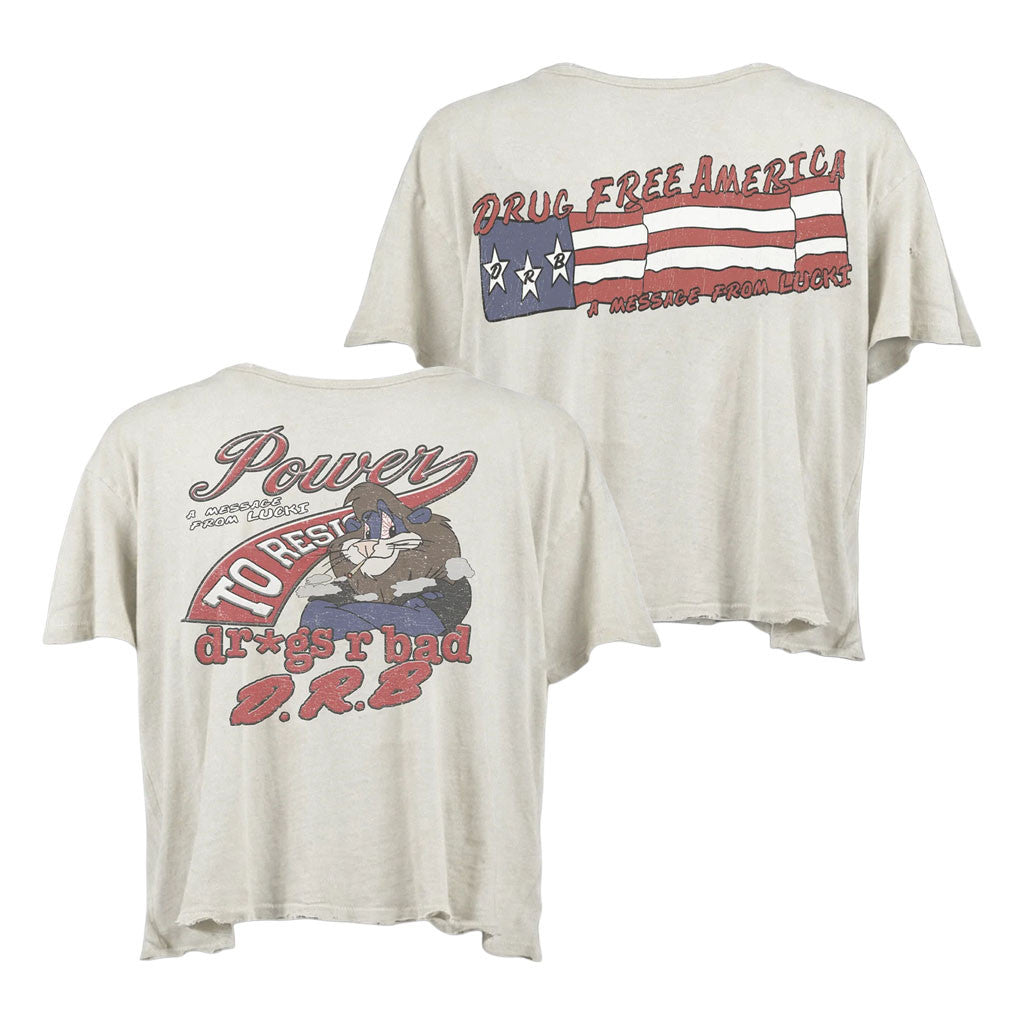 Lucki Merch Lucki Vault 2026 Dare T-Shirt Drug Free America Shirt Gifts For Sisters - Loomnari