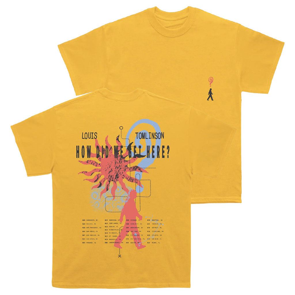 Louis Tomlinson Merch 2026 How Did We Get Here T-Shirt LT North America Tour Merch Fan Gifts - Loomnari