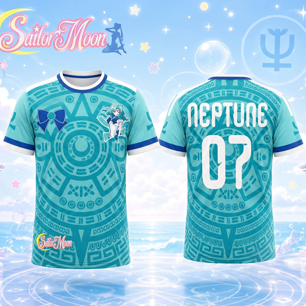 Mexico X Sailor Moon FIFA World Cup 2026 Jersey #7 Neptune Jersey Gifts For Daughters - Loomnari