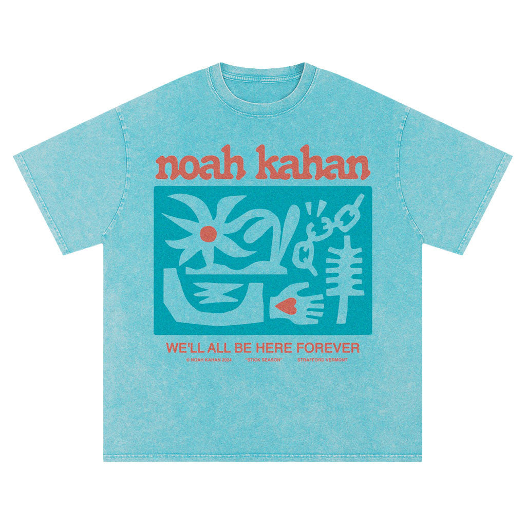 Noah Kahan Merch 2026 We'll All Be Here Forever T-Shirt Music Related Gifts For Guys - Loomnari