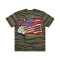 Post Malone Merch 2026 America's 250th Birthday Tiger Camo Shirt PM Big Ass Stadium Tour Merch - Loomnari